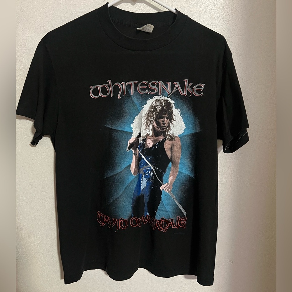 SPRING FORD CLASSIC‎ Vintage 1987 Whitesnake Concert T Shirt Men’s Size L